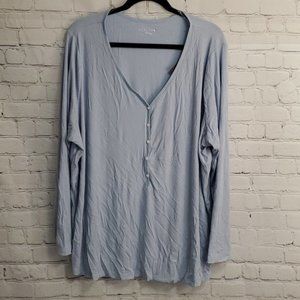 Ava & Viv Long Sleeve Tee Women's Size 3X #E30